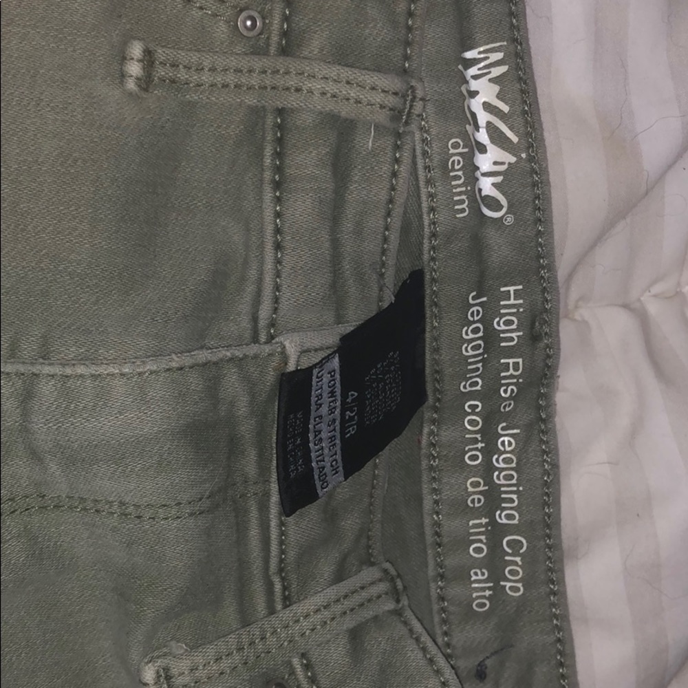 High waisted jeggings